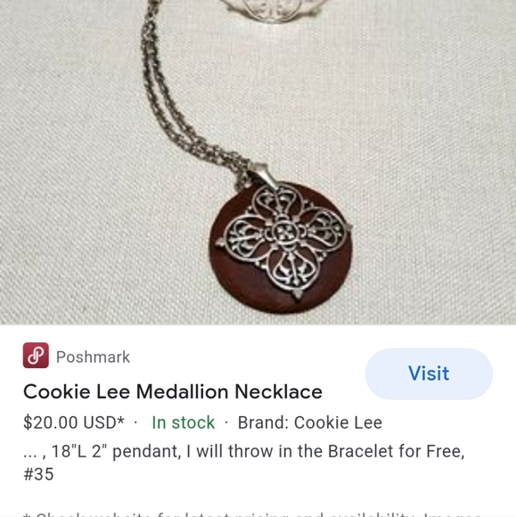 Coockie Lee necklace - Picture 3 of 3